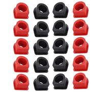 20pcs Silicone Battery Connector Cap and Protective Terminal Battery Cover Protective Terminal Cap for Automotive Marine Electrical System