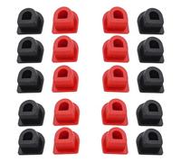 20pcs Silicone Battery Connector Cap and Protective Terminal Battery Cover Protective Terminal Cap for Automotive Marine Electrical System