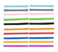 20pcs Silicone Elastic Bands Leather Journal and Travel Notebook