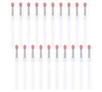 20Pcs Silicone Lip Brushes With Caps Hygienic & Multipurpose Makeup Tools For Travel Precise Application Waterproof Silicone Makeup Brushes