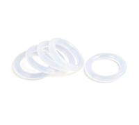 20pcs Silicone O-rings Outer Diameter 105.3mm, Inner Diameter 100mm, Thickness 2.65mm, VMQ White Round Sealing Ring Gasket,105.3x100x2.65mm