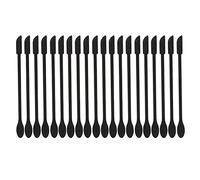 20pcs Silicone Spatula Mini Small Tip Extended Handle Double Head One Piece Seamless Easy Cleaning Makeup Scraper