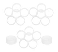 20PCS Silicone Taper Candle Base Ring Stabilizer Washer for Candlesticks | Rubber Fit, 2.2x2.2x1cm Size, for Worship Settings, Ceremonies, Fast Table Setup