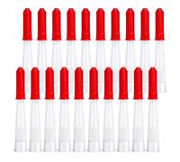 20pcs Silicone Tube Nozzles, Silicone Sealant Nozzles, Spare Sealant Nozzles, with Caulk Caps, for Mastic, Caulking & DIY Projects
