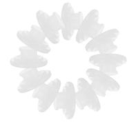 20pcs Silicone Water Bottle Stopper, Reusable Cup Lid | Fits 10mm Hole Diameter, White Silicone, Boiling-water Safe, for Winter Season Workouts and Car Use