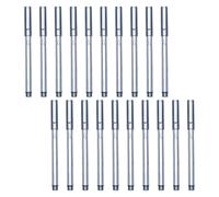 20pcs Silver Metallic Paint Marker Pen with Fine Tip for Card Making | Soft Tip, Smooth Writing, Plastic Body, Scrapbooking and DIY Art Projects, Ceramic and Stone Surfaces