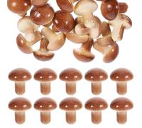 20pcs Simulated Mushroom Decor Foam Photoing Model for Children | Lifelike Texture, Bright Colours, Reusable Tabletop Props, Decorative Still Life and Photo Scenes