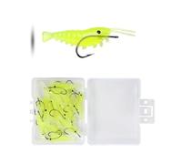 20PCS Simulation Shrimp Swim Baits Hook Floating Lures Bait Soft Baits Artificial Evil Lures Fishing Baits