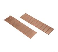 20pcs Single Sided PCB Board Kit 25x66mm Perfboard for Arduino DIY Electronics - Pre-Tinned Stripboard with 2.54mm Pitch for Soldering Projects