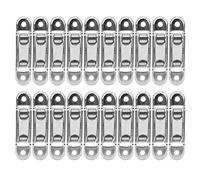 20Pcs Sliding Door Window Pulley, Double Flat Rollers Plastic Steel Push - Pull Hardware, Smooth Sliding Mechanism for Plastic Steel Doors and, Durable Wear - Noi