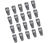 20pcs Slip Clothes Hanger Clip for Delicate Fabrics Formal Wear Safe No Marks Hanger Clip