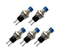 20pcs Small Brass Momentary Push Button Switches with Vibranting Color Hat Designs for Multipurpose Electronic Use Sturdy Push Button