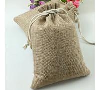 20pcs Small Handmade Jute Bags Drawstring Burlap Pouches Gift Packaging Wedding Party Favors Candy Sachet Storage