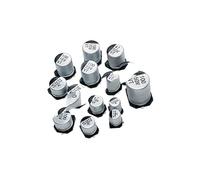 20pcs SMD 50V 35V 25V 16V 10V 100UF 220UF 47UF 33UF 22UF 10UF 4.7UF 2.2UF 1UF Aluminum Electrolytic Capacitor MQXFCZUX(10V 47UF)