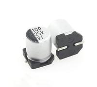 20PCS SMD Aluminum Electrolytic Capacitor 25V100UF 6.3 * 7.7mm 100UF/25V BIANMTSW