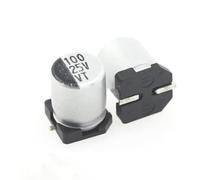 20PCS SMD Aluminum Electrolytic Capacitor 25V100UF 6.3 * 7.7mm 100UF/25V Capacitance Meters