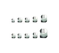 20PCS SMD Electrolytic Capacitor 6.3v 10v 16v 25v 35V 50V 0.1 1 2.2 3.3 4.7UF 10UF 22UF 33UF 47UF100UF 220UF 330UF 470UF 1000UF(63V100UF 10X10.5)