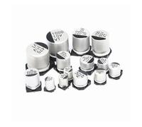 20pcs SMD Electrolytic capacitor aluminum 6.3V 10V 16V 25V 35V 50V 1UF 2.2UF 4.7UF 10UF 47UF 100UF 220UF 330UF 470UF 680UF BIANMTSW(10V 470UF)
