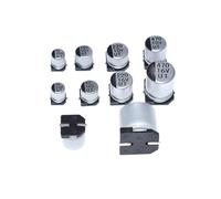 20pcs SMD Electrolytic capacitor aluminum 6.3V 10V 16V 25V 35V 50V 1UF 2.2UF 4.7UF 10UF 47UF 100UF 220UF 330UF 470UF 680UF MQXFCZUX(25V 1000UF)