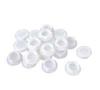 20PCS Soffit Vents, Mesh Vent Covers for Shoe Cabinets, 30mm Round Plastic Soffit Vent Holes, Air Ventilation Holes, Single-Layer Soffit Vent Covers for Furniture, Cabinet, Wardrobe, Shoe Cabinet, Dra
