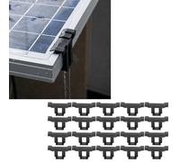 20PCS Solar Panel Drain Clip, 30mm Photovoltaic Panels Water Drain Clip PV Panels Drainage Buckle Photovoltaic Panel Drainage Buckle