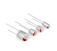 20Pcs Solid Capacitor Motherboard 10V 220UF 330UF 470UF 560UF 680UF 820UF 1000UF 1500UF Graphics Card Solid Capacitors BIANMTSW(10V220UF 6x6)