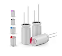 20PCS Solid Capacitor Motherboard 2.5V 3V 4V 6.3V 10V 16V 100UF 270UF 470UF 560UF 100UF 1000UF Graphics Card Solid Capacitors(16V1500UF 8x16)