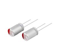 20PCS Solid Capacitor Motherboard 25V 35V 50V 63V 100V 160V 100UF 270UF 470UF 560UF 100UF 1000UF Graphics Card Solid Capacitors(50V10UF 6x5)