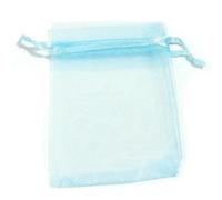 20pcs Solid Color Yarn Organza Present Bags, High Density Mesh Wedding Candy Packaging Storage Tulle Fabric Pouches