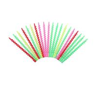 20Pcs Spiral Hair Perm Rods Plastic Hairdressing Rollers Salon Tool for Creating Bouncy Gorgeous Curly Curls Home and Professional Use