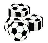 20PCS Sports Theme Party Supplies Football Patterned Tissues Decorative Tissue for Table Decors Celebration Activities Party Decoration Napkins