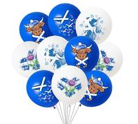20pcs St. Andrew's Day Party Decorations balloons Scottish balloons for Scottish National Burns Night Day Decorations Patriotic