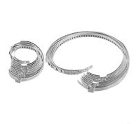 20pcs Stainless Steel Axle Joint Boot Clamp Kit, Drive Shaft Crimp Bands Assortment for Car Truck Front Rear, Small and Large Sizes