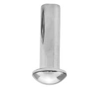 20PCS Stainless Steel Round Head Rivets,M8x80mm Length Solid Brazier Head Rivets Marine Fasteners for Metal Wood and Plastic