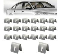 20pcs Stainless Steel Wind Deflector Clips, Compatible with HEKO G3 Wind Rain Deflectors, Durable and Corrosion-Resistant Fitting Clips for Car Window Deflectors