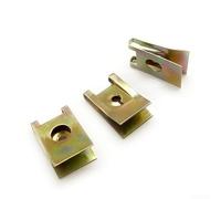 20pcs Steel U-Clips for Auto Body Trim Mounting | Steel material, vibration for proof, long lasting, easy install, fit
