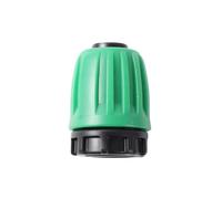 20Pcs Straight Elbow Tee 16mm PE Pipe Locked Connector Valve Garden Agriculture Automatic Watering Micro Irrigation System Joint(DN16 Locked End Cap)