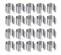 20Pcs Strong Metal Screen Clasps Wind Resistant Pattern Holds Net in Place Under Various Condition Corrosions Resistant Window Clamps