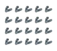 20Pcs Sturdy Refrigerator Shelf Clips Generic Freezer Organizers Commercial Kitchen Use Shelf Replacement