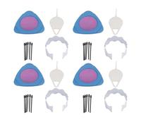 20Pcs Stylus Pen Tips Stylus Refill Replacement Tool Set Nibs for Galaxy Note 4 Note 5, No Dig Low Profile Catch Basin Accessories (All Black)