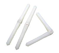 20pcs Super Light Pivot Pinned And Round Hinges Compatible With RC Airplanes Parts Model Aeromodelling D2.5xL43xW10mm D4.5xL67xW12mm(D2.5XL43XW10MM 20PCS)