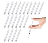 20Pcs Suppository Syringes Insemination Syringe Women Disposable Vaginal Suppository Applicator Syringe Insemination Suppositories Syri nge for at Home Insemination for Most Gel Lubricants Creams