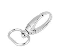 20Pcs Swivel Lobster Clasp, Zinc Alloy Bag Clasps Swivel Trigger Clips Keychain Key Ring Hooks DIY Crafts Purse Bag Making (20mm)