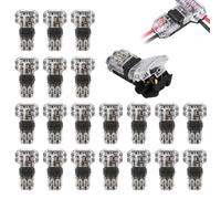 20PCS T Tap Wire Connectors 12V, 2 Pin 3 Way Quick Splice Wire Connectors