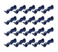 20Pcs T-Type Wire Connector Without Cutting or Stripping, Blue