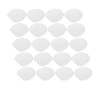 20pcs Table Tennis Paddle Protection Film Non Adhesive Plastic Cover | Wear Resistant Surface Layer, Fit for Racket Use, Easy Removal, Training and Competition