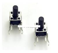 20Pcs Tact Switch 6 * 6 * 9mm Horizontal with Bracket Tactile Push Button Switches 6x6x9mm Switch