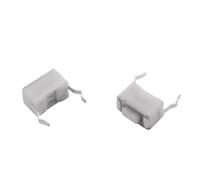 20PCS Tact Switch DC12V 50mA 3X6X4.3MM DIP 2Pin Connectors Push Button 3 * 6 * 5.0mm Tactile Switches White 3x6x5.0mm(3x6x4.3mm H4.3mm)