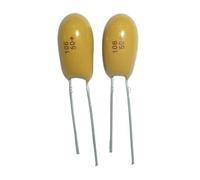 20pcs Tantalum capacitor 10uF 50V 106 Brand 50V10uF DIP Radial BIANMTSW