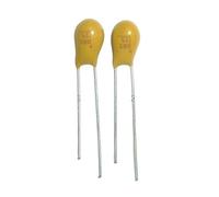 20pcs Tantalum capacitor 6.8uF 25V 25V6.8uF DIP Radial BIANMTSW